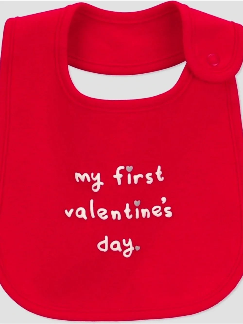 Carter’s Just One You “My First Valentines Day” Bib NWT